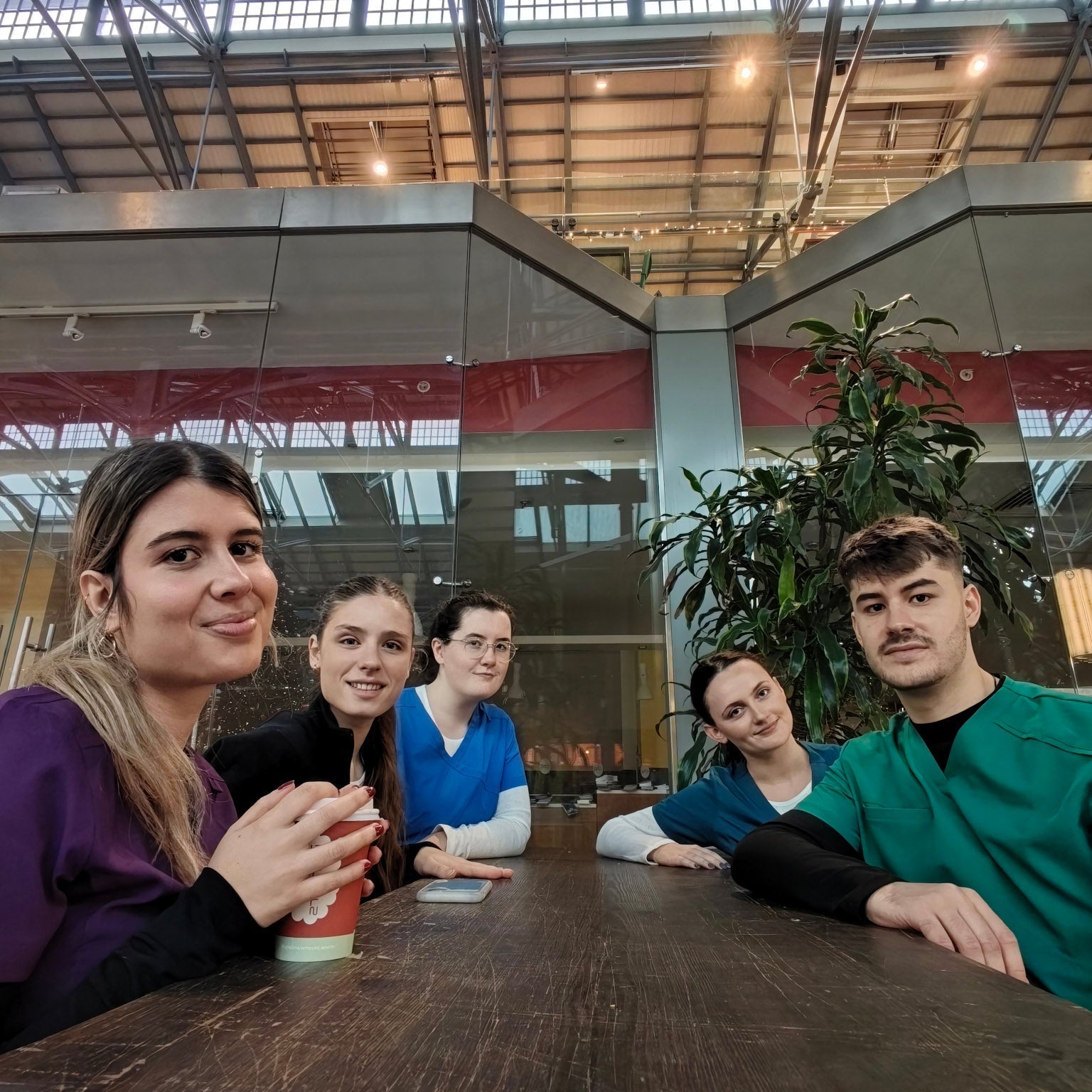 Nurse professionals in comfortable nurse scrubs designed for all-day movement