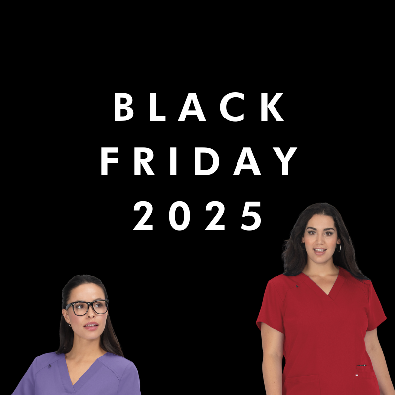 Black Friday 2025 en Happyuniforms: Descuentos en uniformes sanitarios.