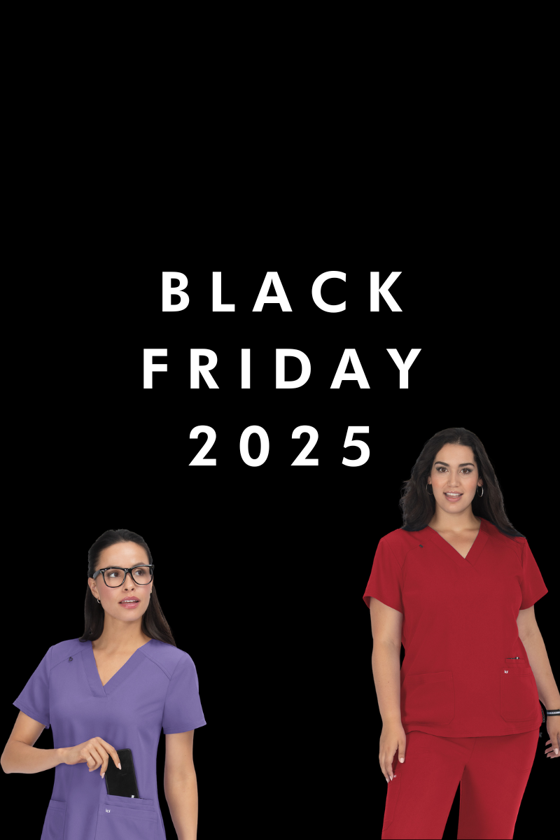 Black Friday 2025 en Happyuniforms: Descuentos en uniformes sanitarios.