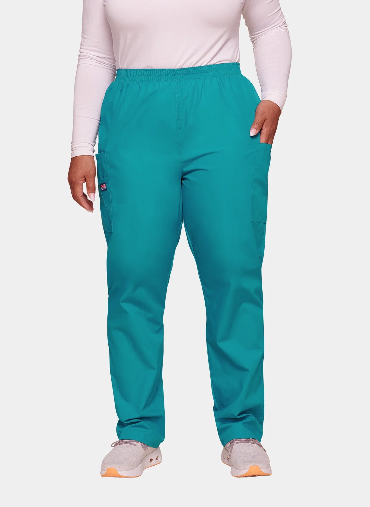 Cherokee Unisex Elasticated Scrub Trousers Teal