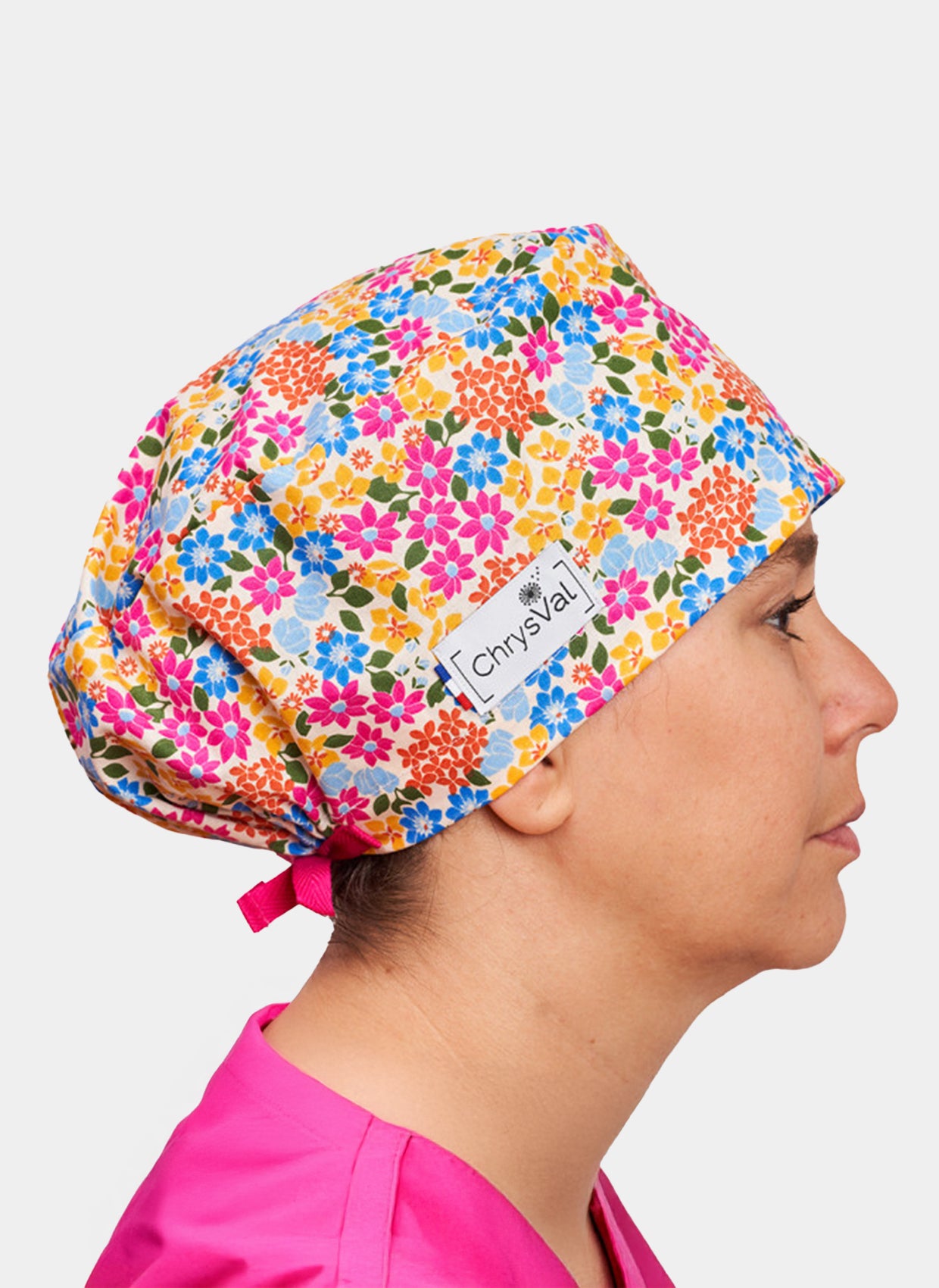 ChrysVal Long Hair Scrub Hat – Gladys women