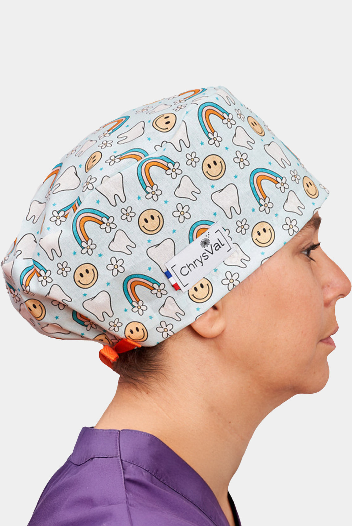ChrysVal Long Hair Scrub Hat – Tooth in the Sky Women