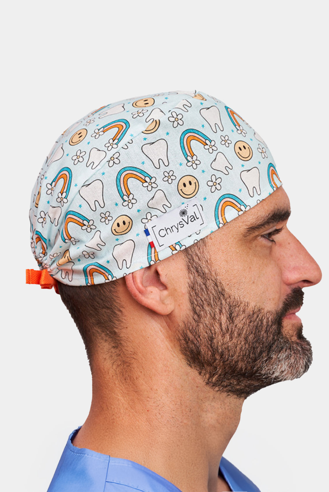 ChrysVal Short Hair Scrub Hat – Tooth in the Sky Men