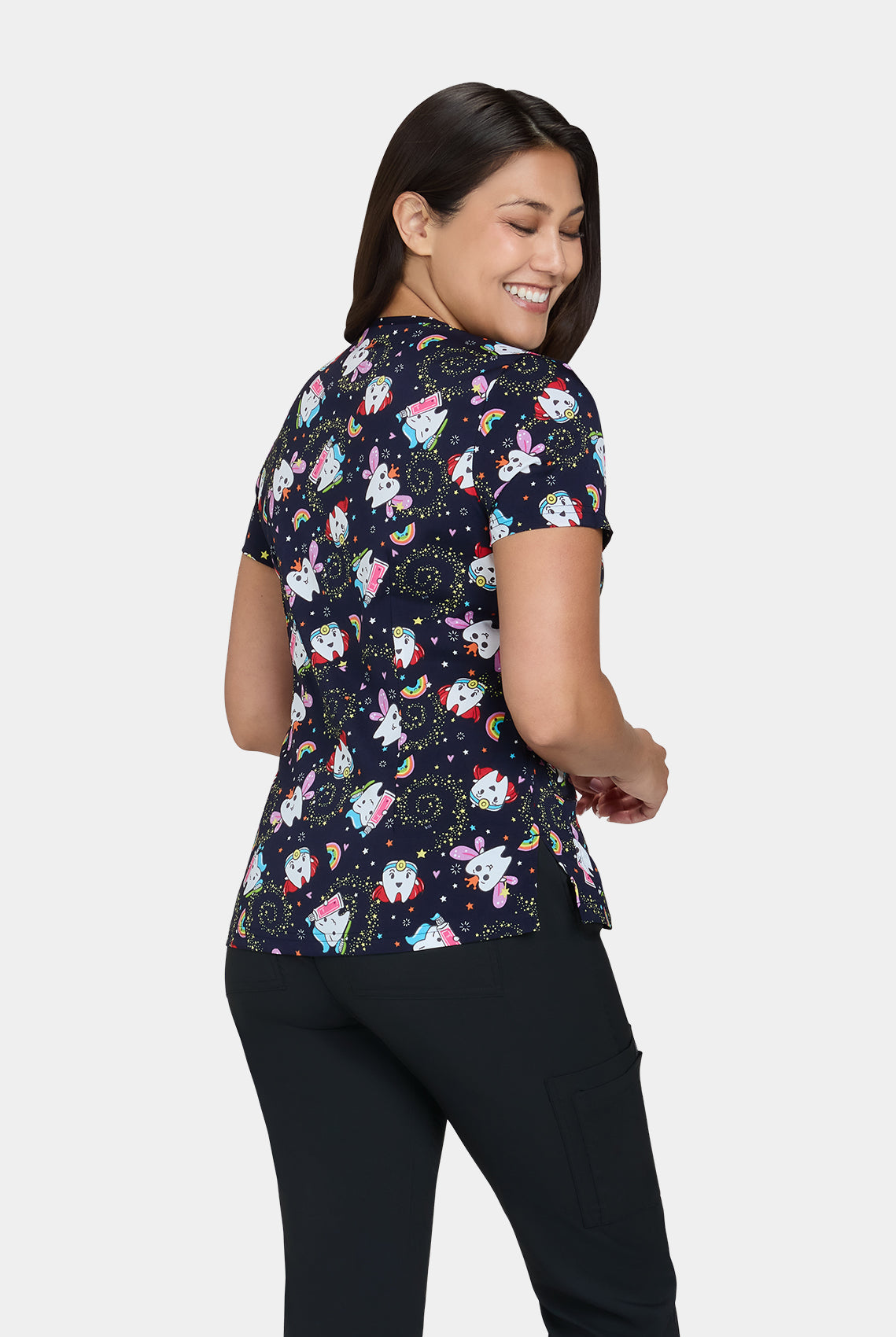 Koi Basics Leslie Scrub Top - Toothie