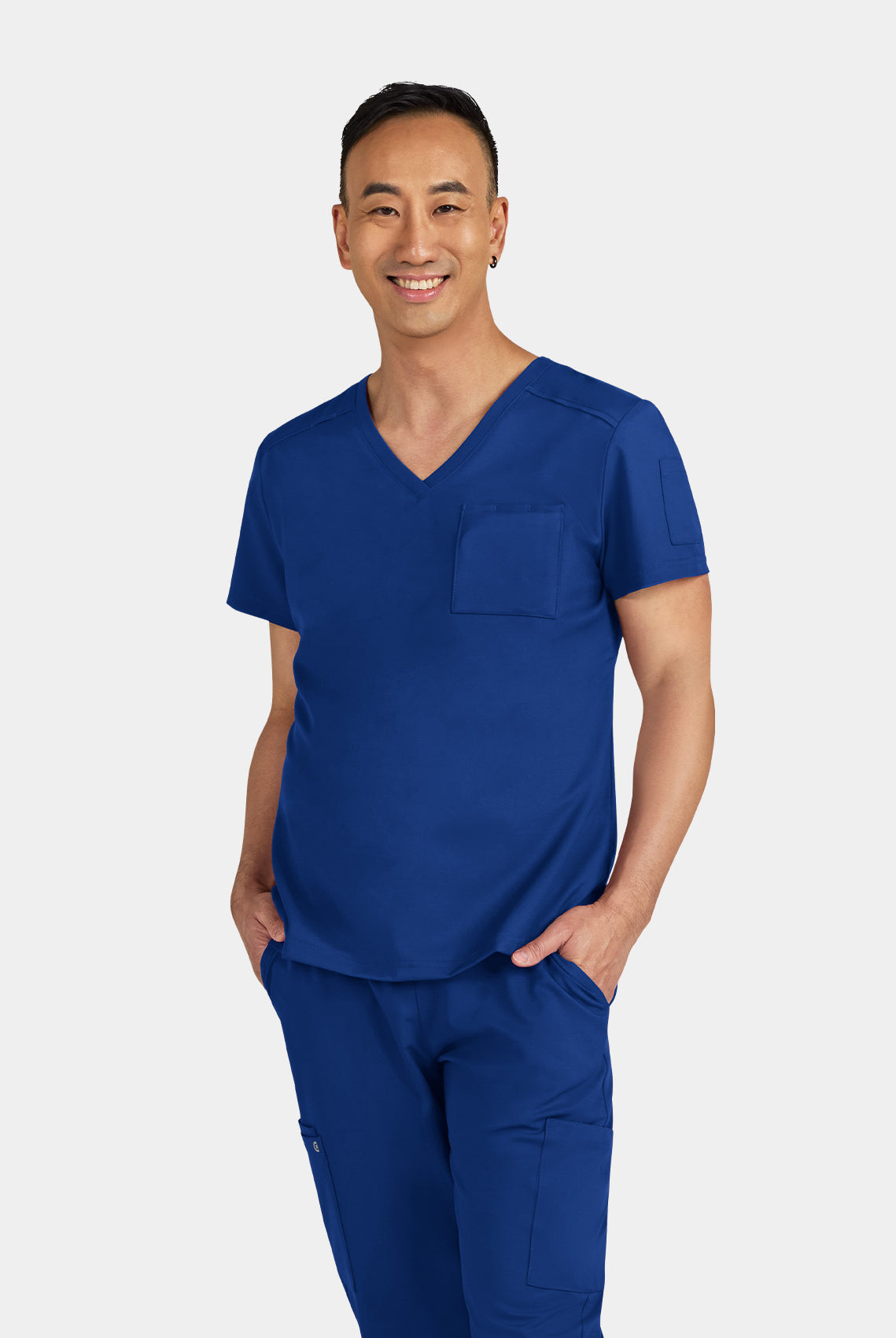 Koi Cureology Arthro Scrub Top - Galaxy