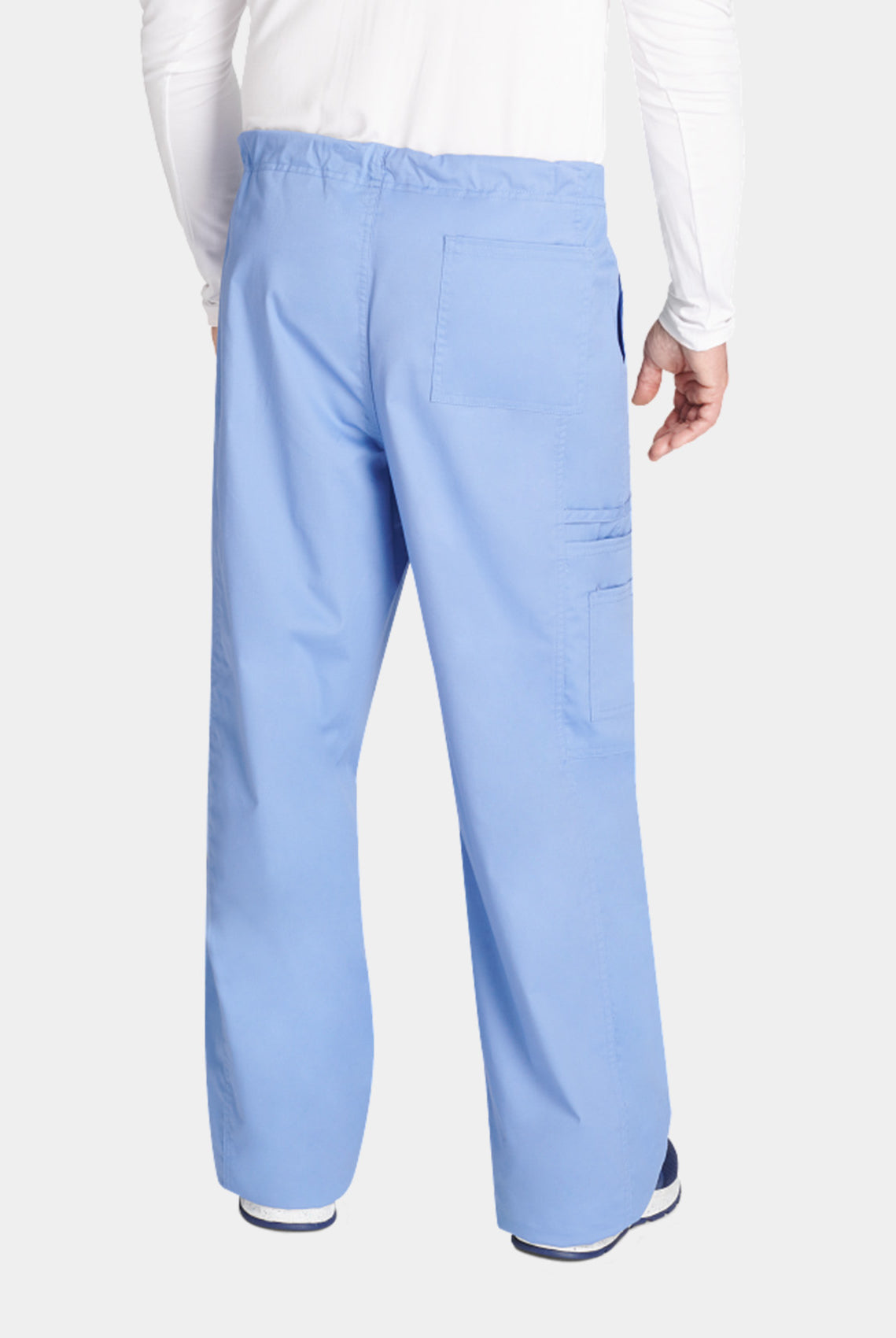 Cherokee Core Stretch Unisex Drawstring Cargo Scrub Trousers WWE4043-Ceil-Back