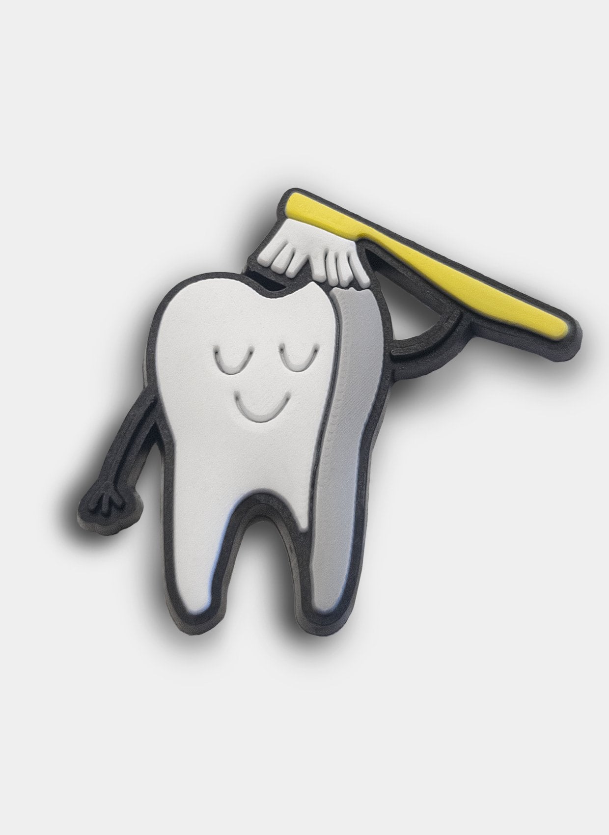 clog charm dental happy brushy tooth