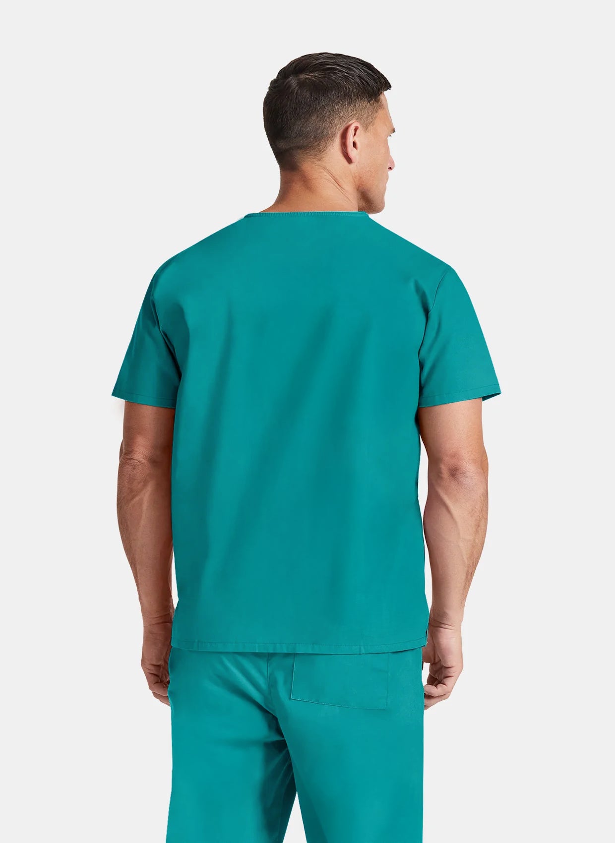 Dickies EDS Signature Unisex Tuckable V-neck Scrub Top DKE83706 Teal