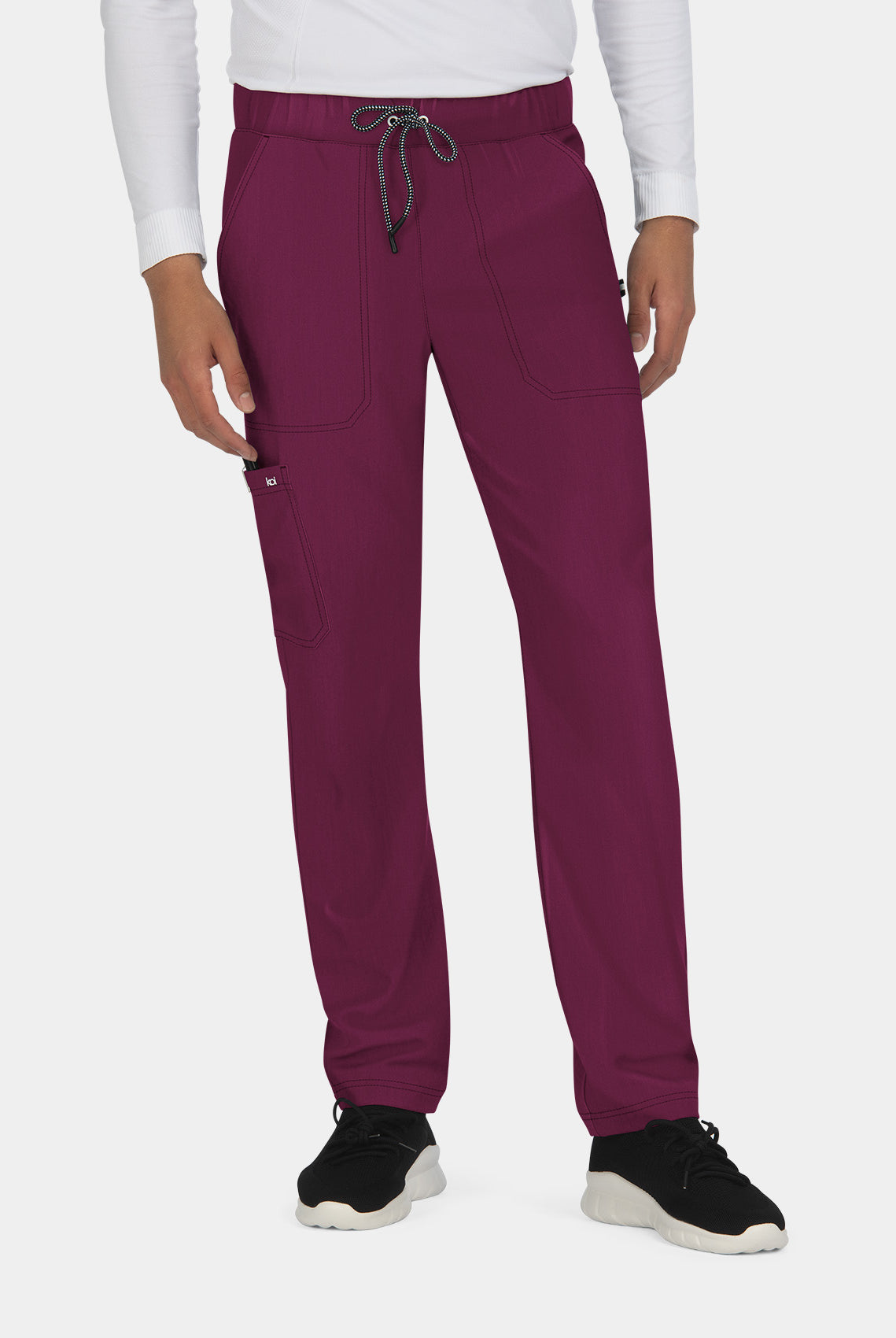 Koi Next Gen Make It Happen Scrub Trousers- Wine