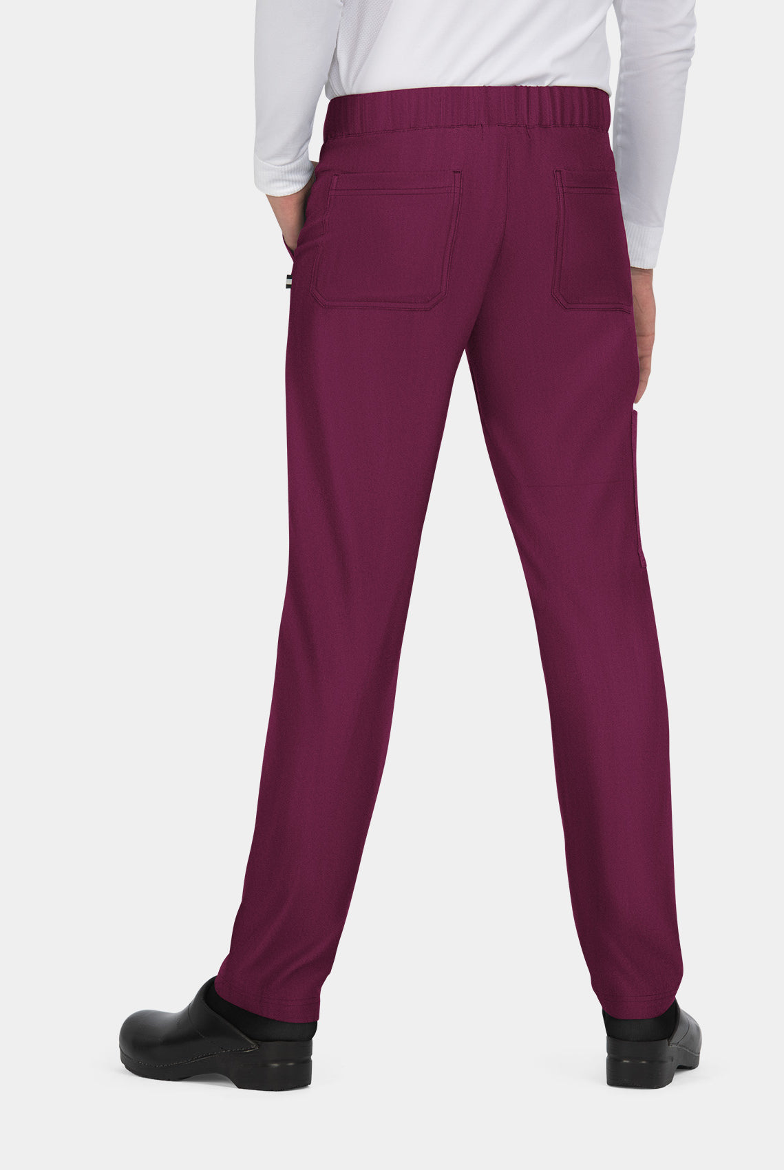 Koi Next Gen Make It Happen Scrub Trousers-Wine- Back
