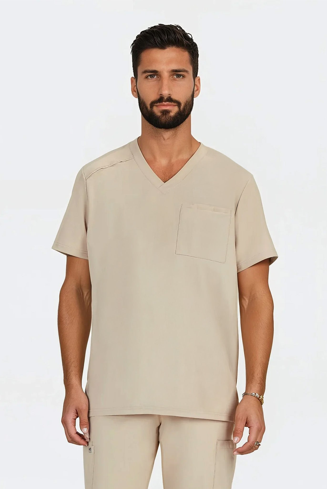 Koi Cureology Arthro Scrub Top - Khaki