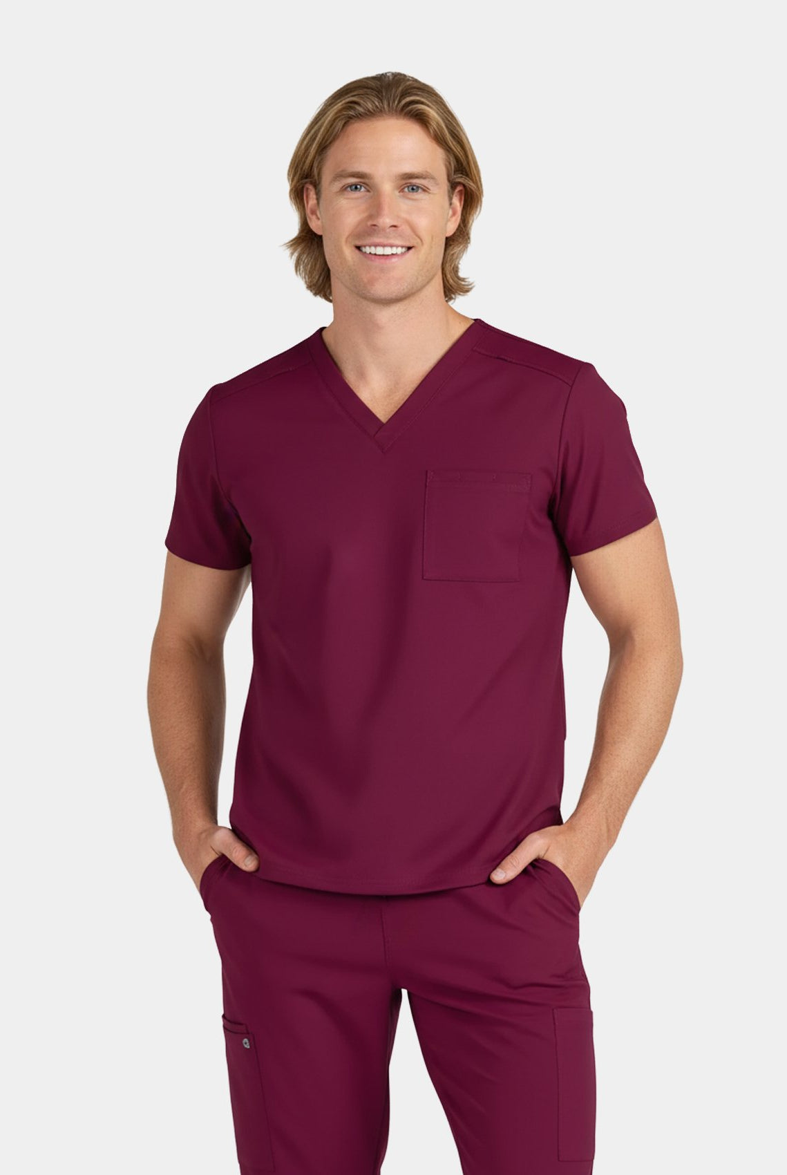 Koi Cureology Arthro Scrub Top - Wine
