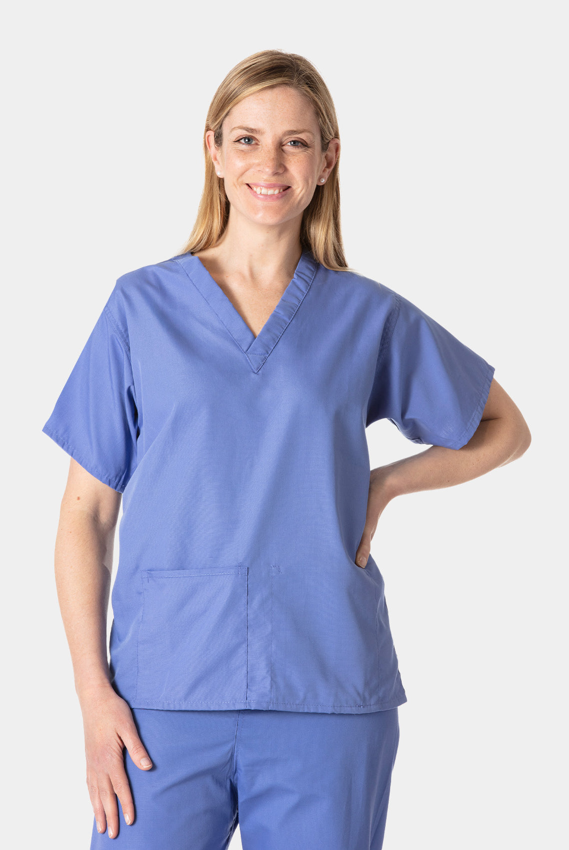 Budget Scrub Top - Ceil