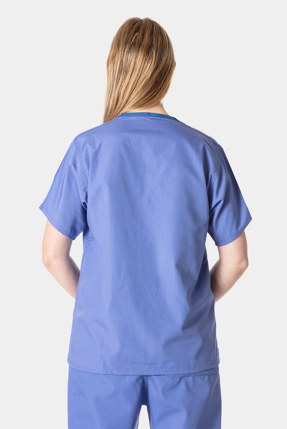 Budget Scrub Top - Ceil - Back