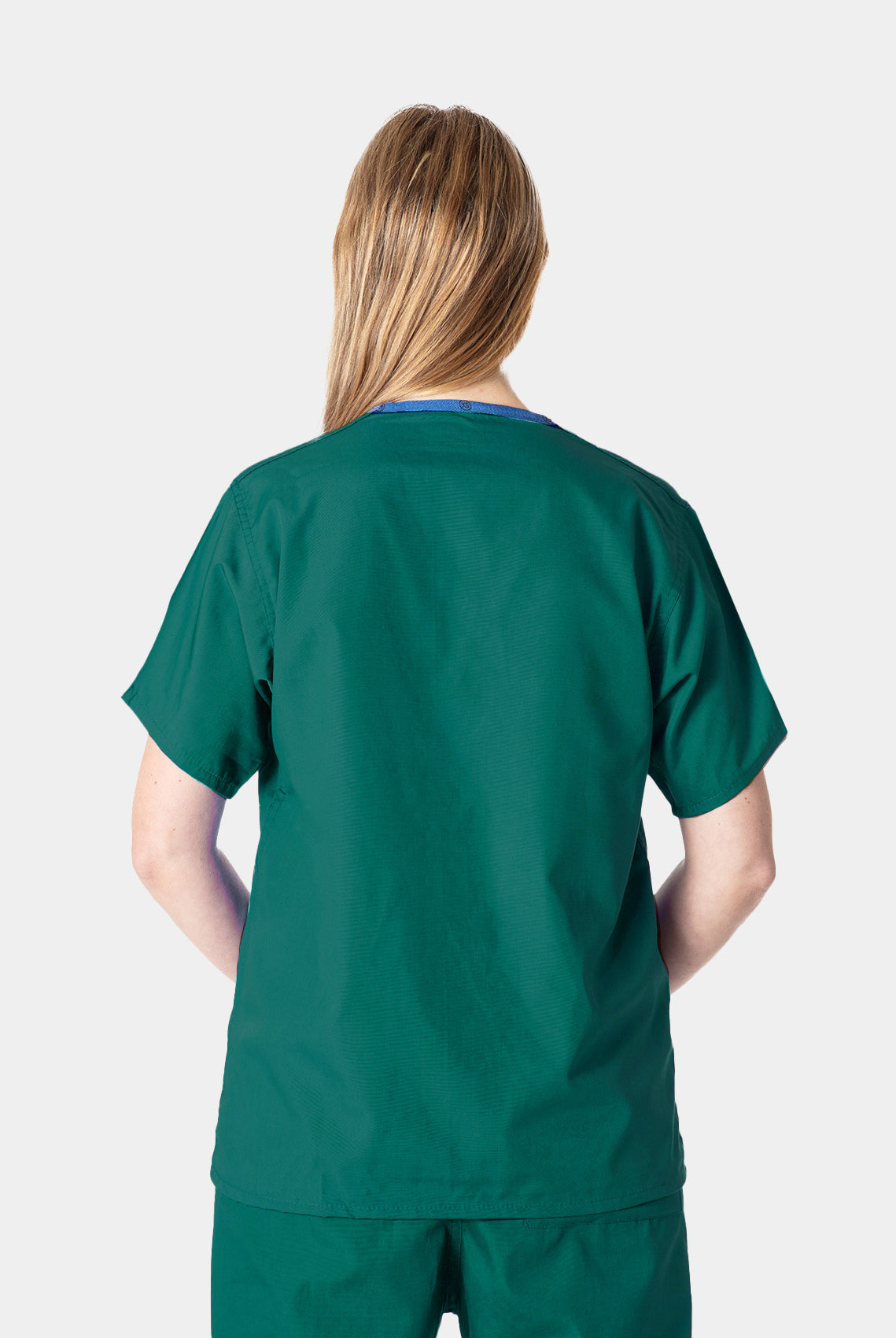 Budget Scrub Top - Hunter - Back