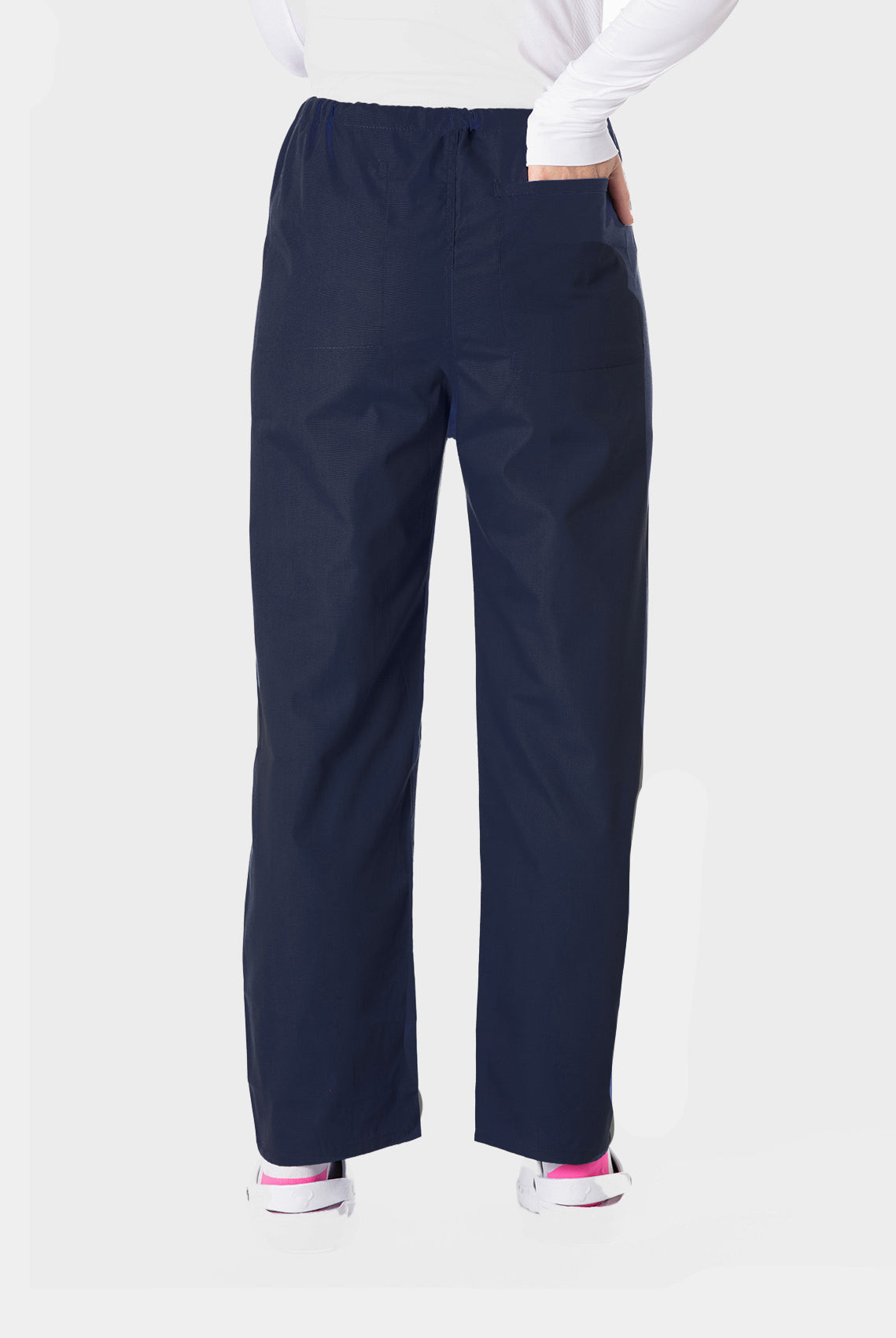 Budget Scrub Trousers - Navy - back