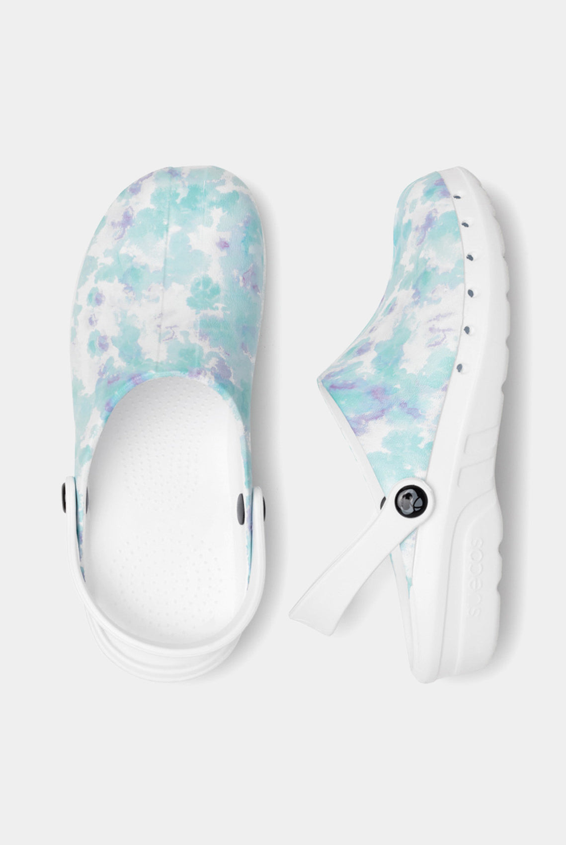 Suecos Oden Fusion Clogs - Waterflower - Top