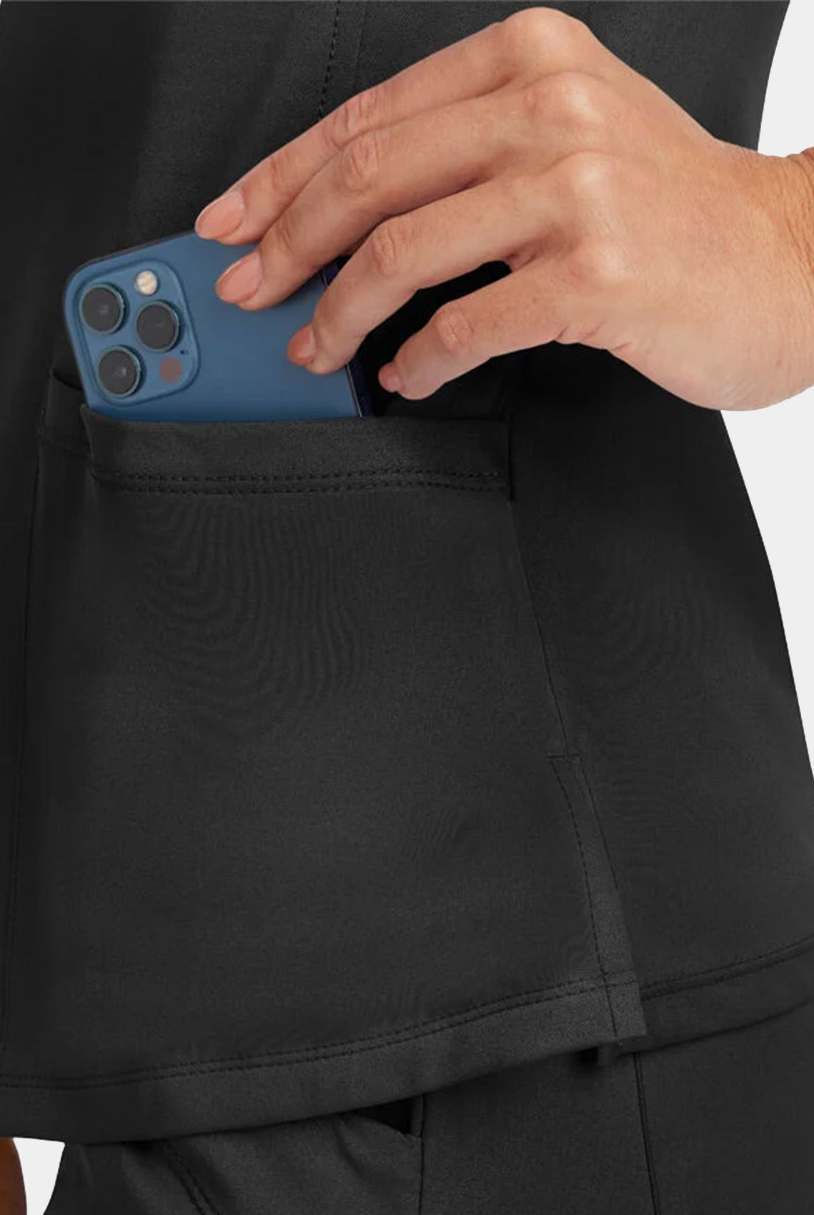 Healing Hands Monica Scrub Top - Black