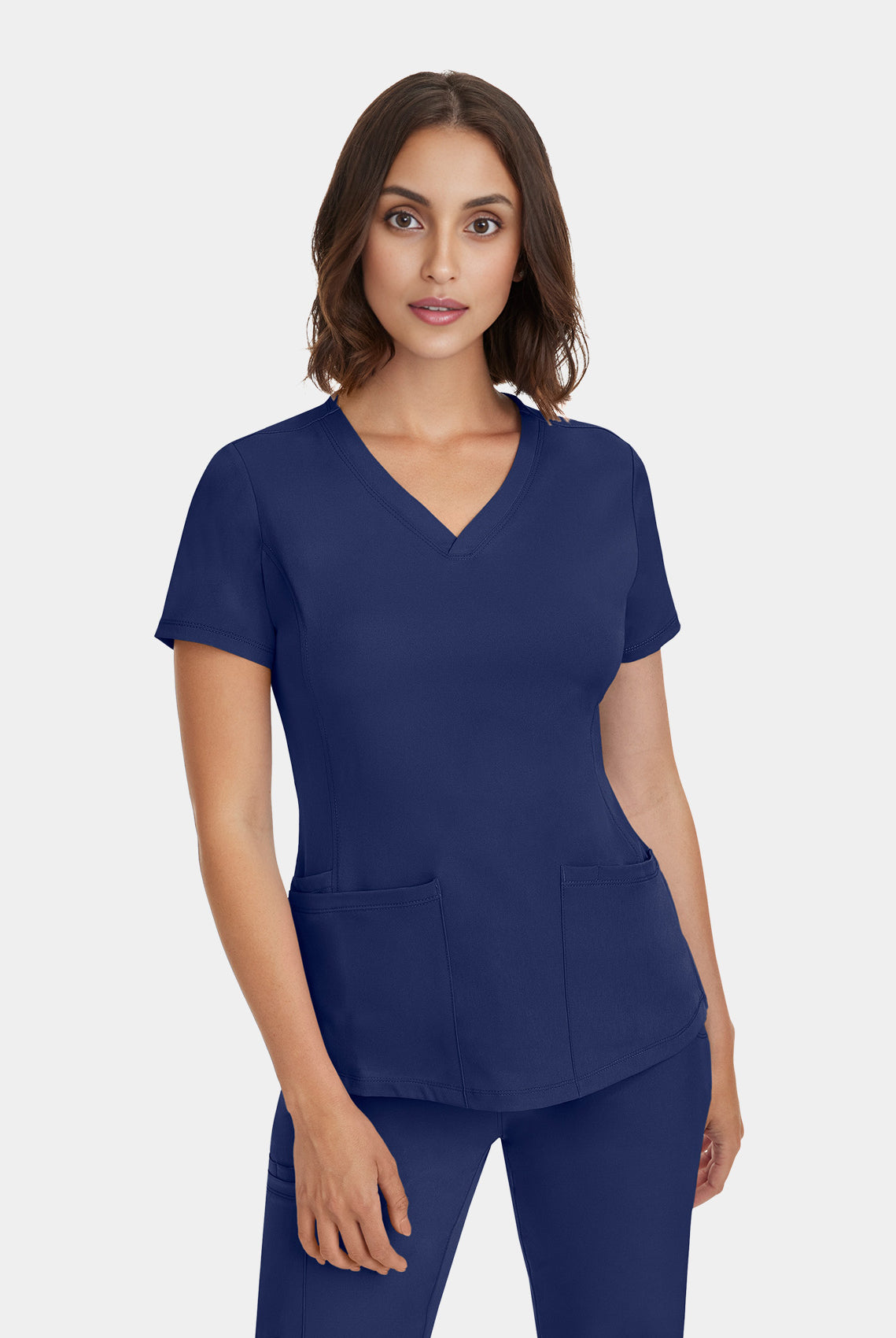 Healing Hands Monica Scrub Top - Navy