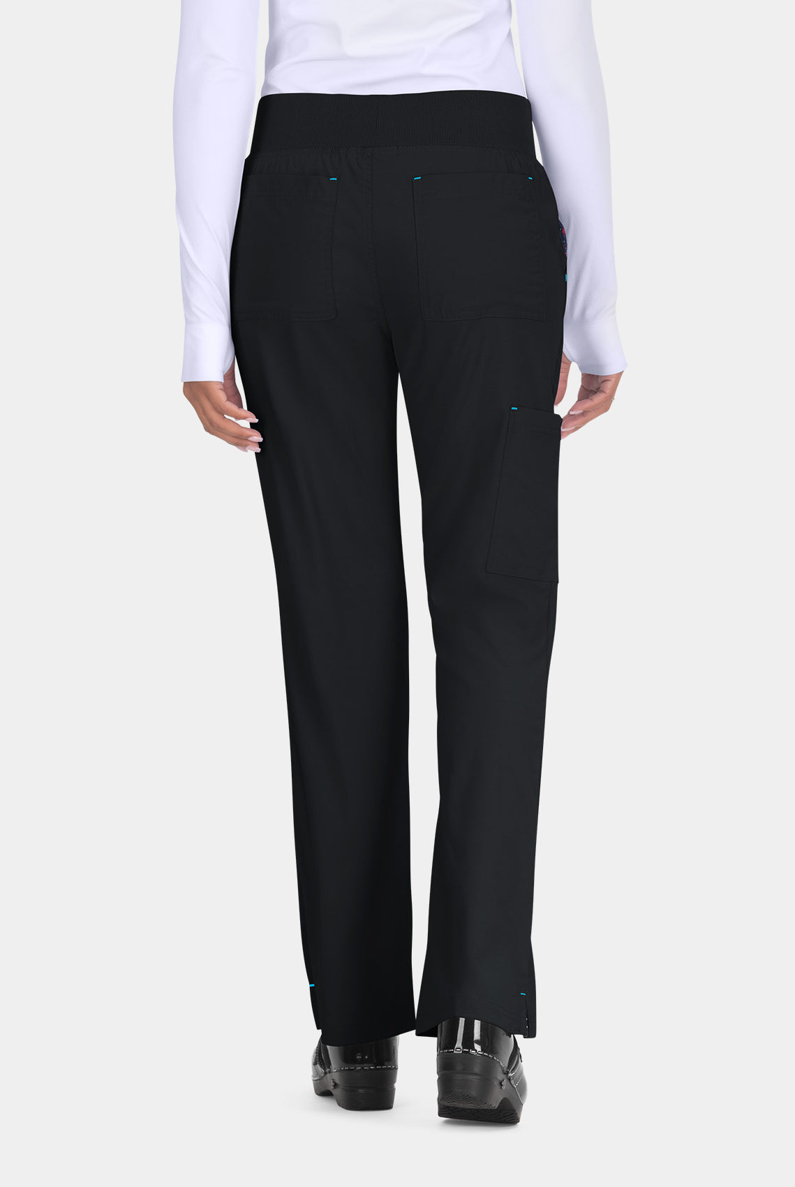 Koi Basics Laurie Scrub Trousers - Black - Back