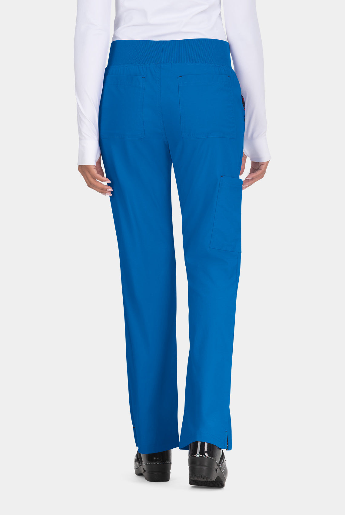Koi Basics Laurie Scrub Trousers - Royal - Back