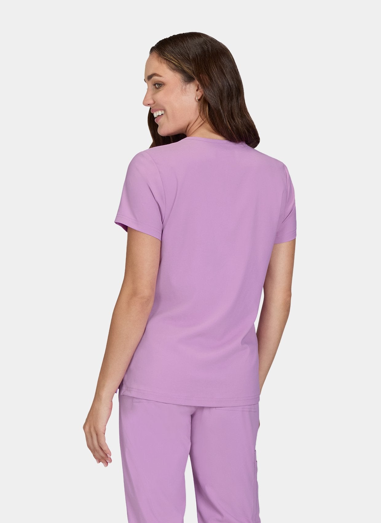 Koi Basics Nixie Placement Top - Bloom Lavender - Back