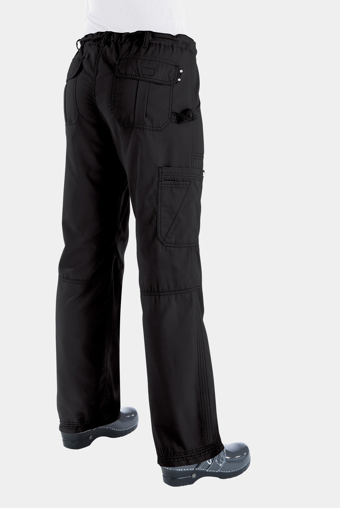 Koi Classics Lindsey Scrub Trousers - Black - back