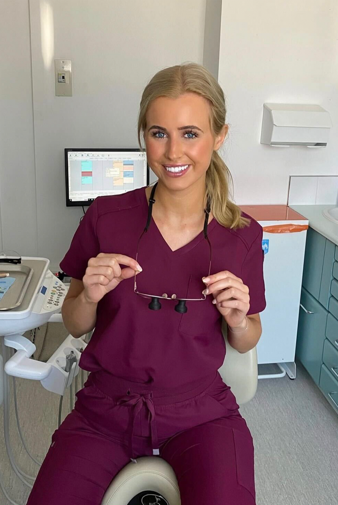 Koi Cureology Aura Scrub Top