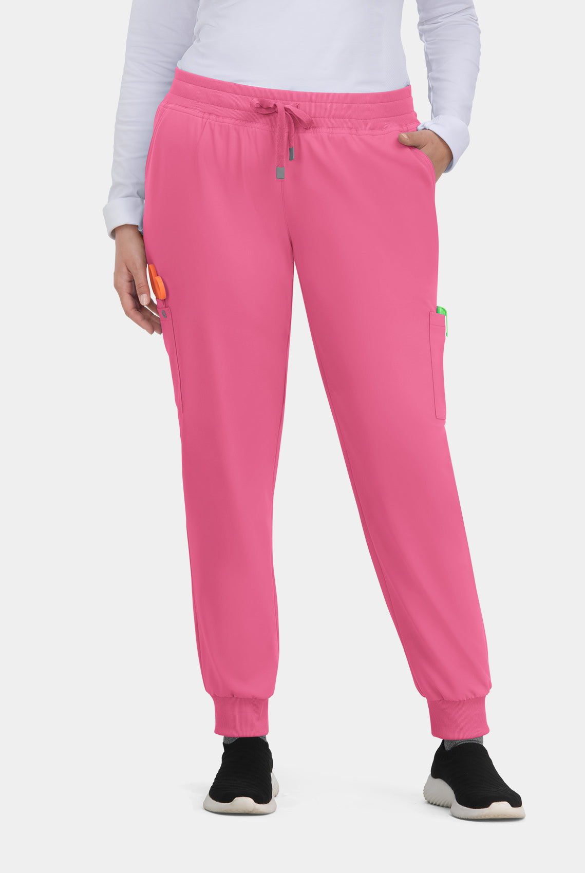 Koi Cureology Pulse Scrub Joggers - Carnation