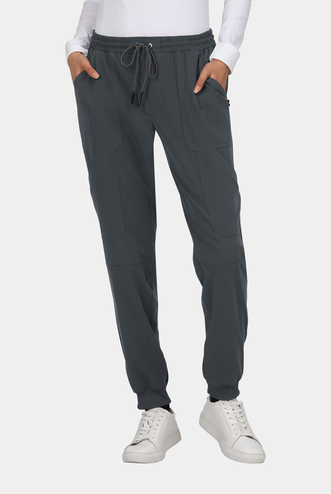 Koi Next Gen Good Vibe Scrub Joggers-Charcoal