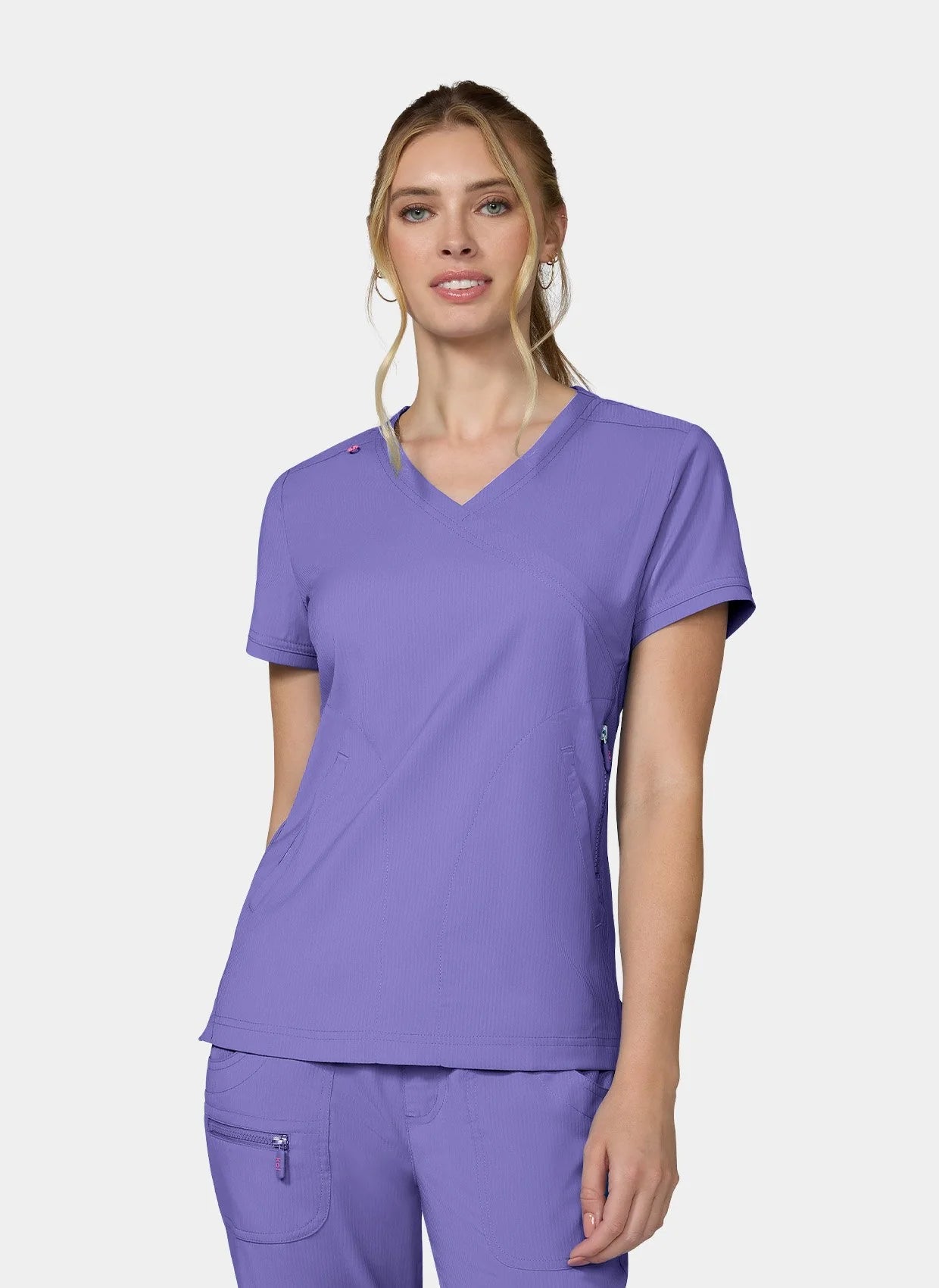 Koi Lite Philosophy Scrub Top - French Lavender