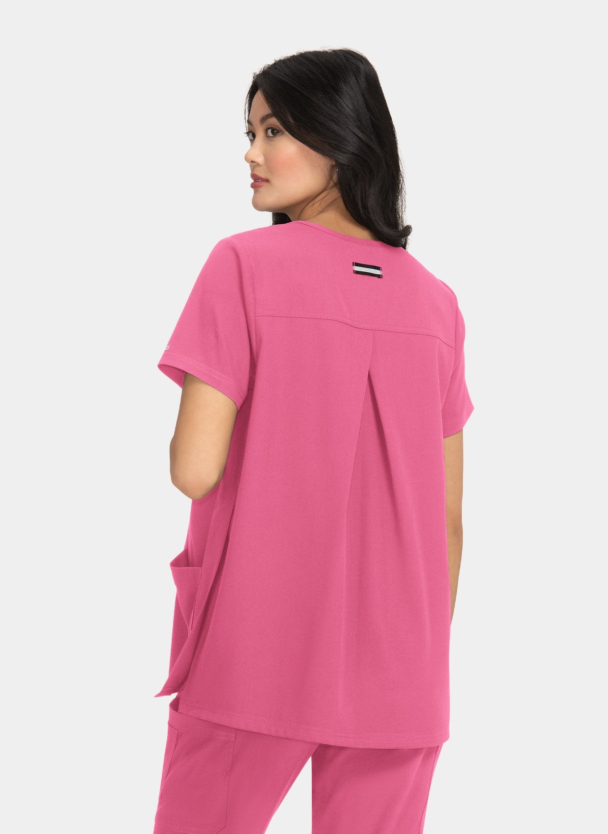 womens scrub top koi next gen onboard maternity rose 2