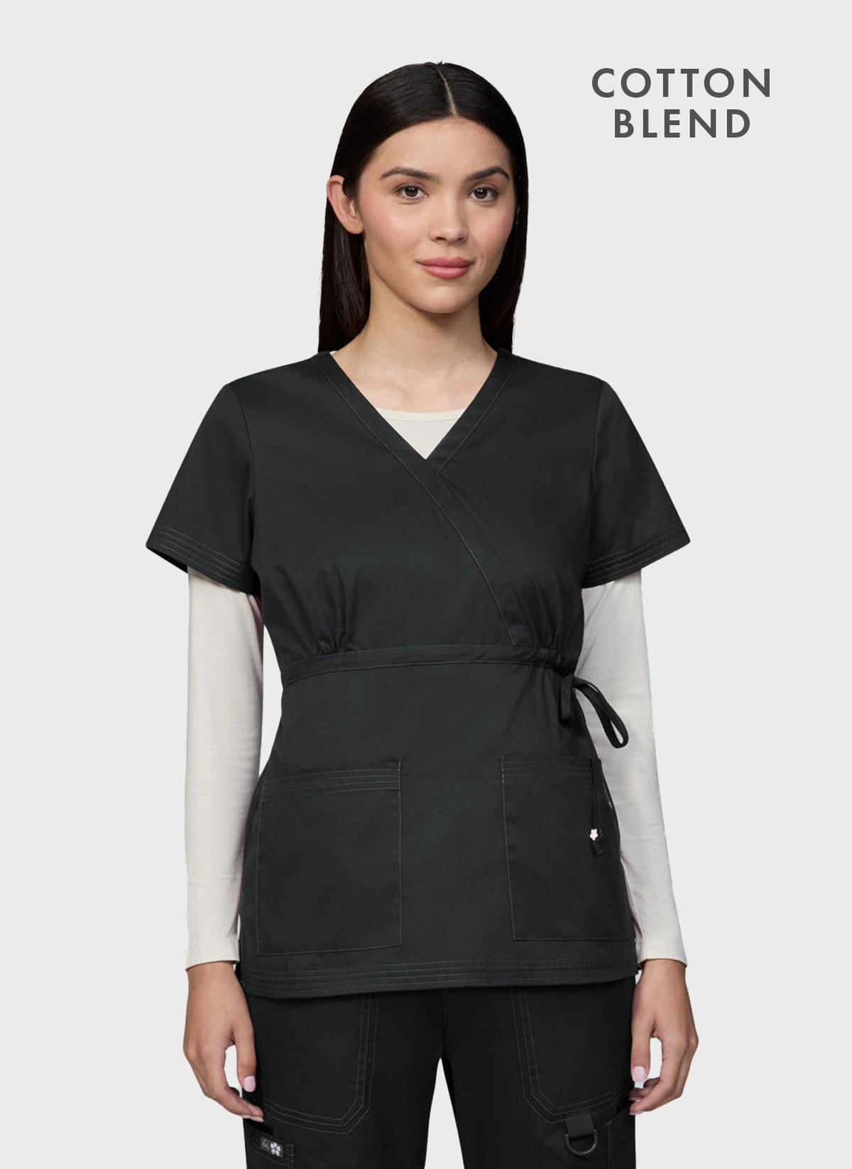 womens-scrub-tops-koi-classics-katelyn-black