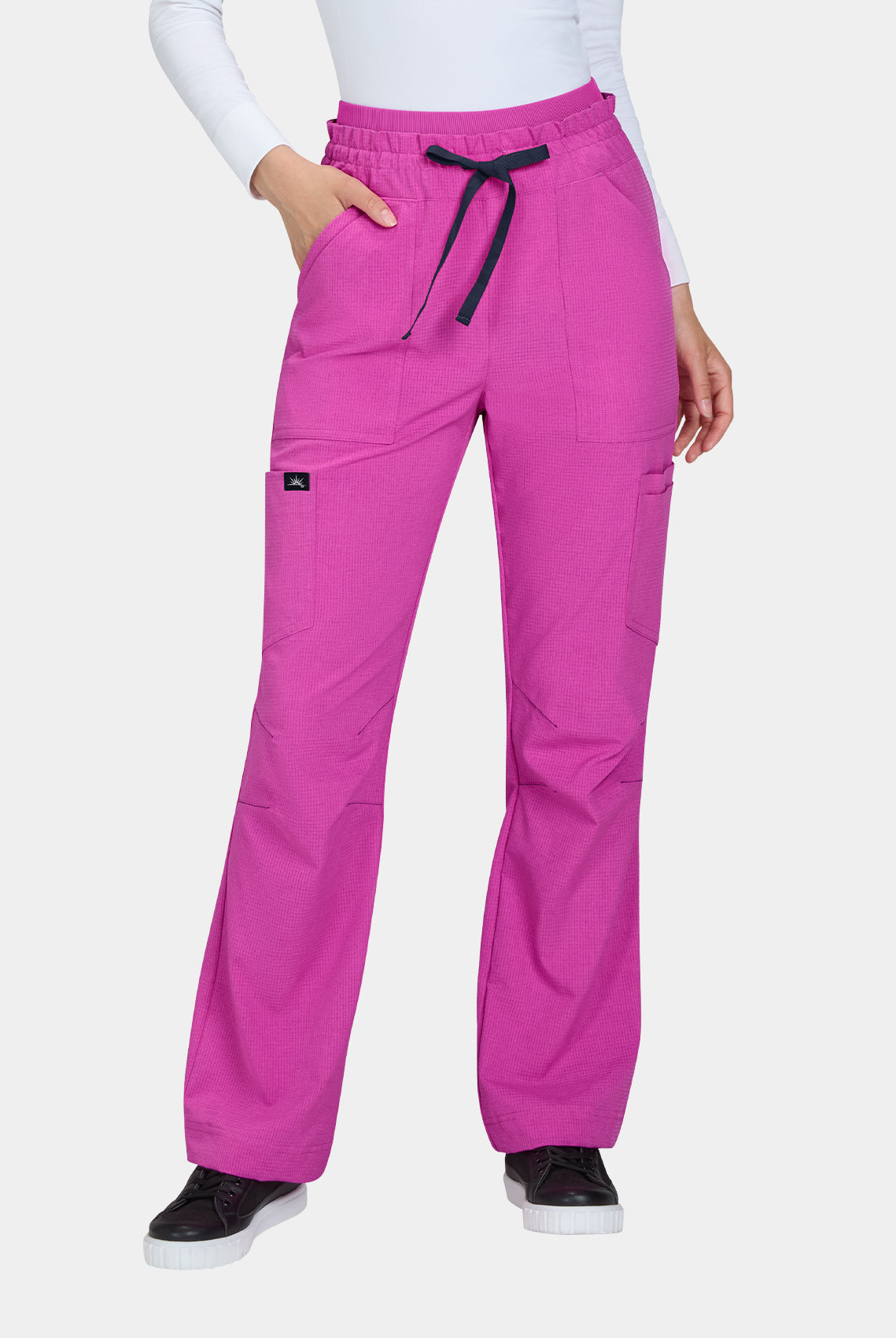 Koi Solis Freda Scrub Trousers - Hibiscus Pink