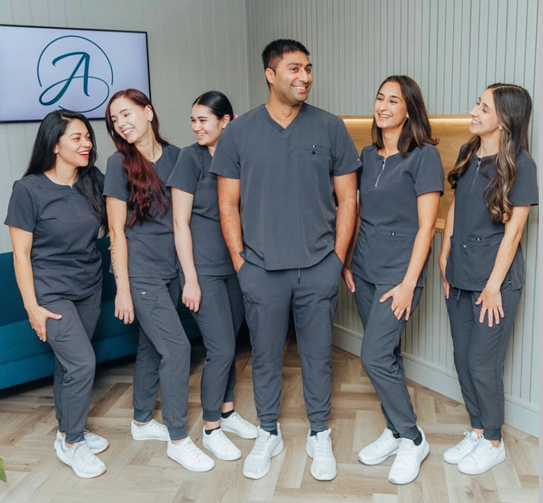 Customer favourite scrubs - team photo