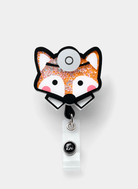 Koi Retractable badge reel fox