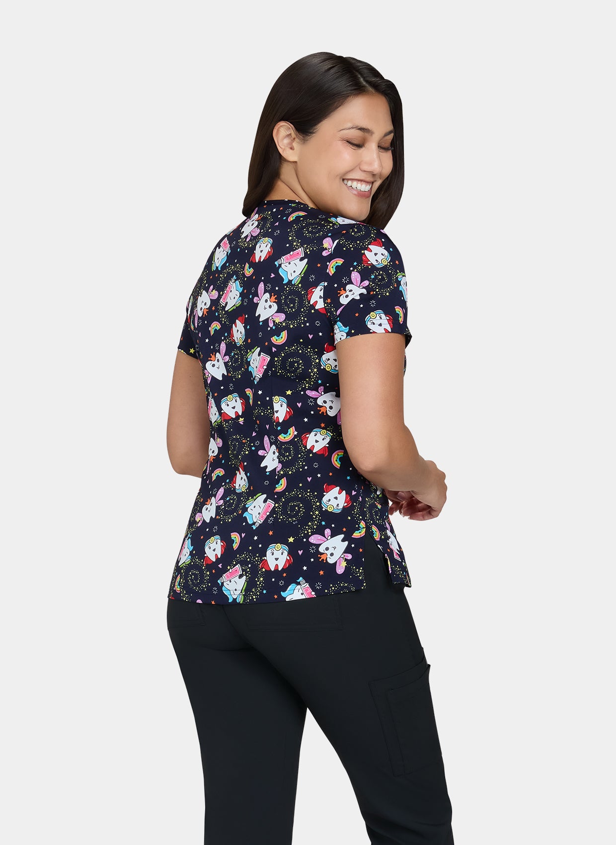 Koi Basics Leslie Scrub Top - Toothie