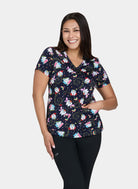 Koi Basics Leslie Scrub Top - Toothie
