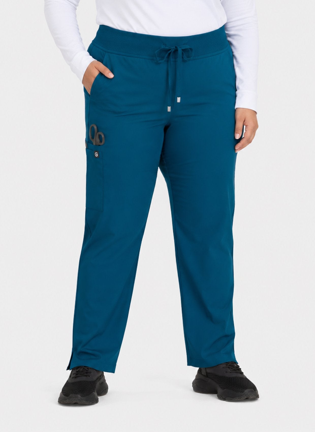 Pantalones Sanitarios Mujer Koi Cureology Atria - Azul Caribbean