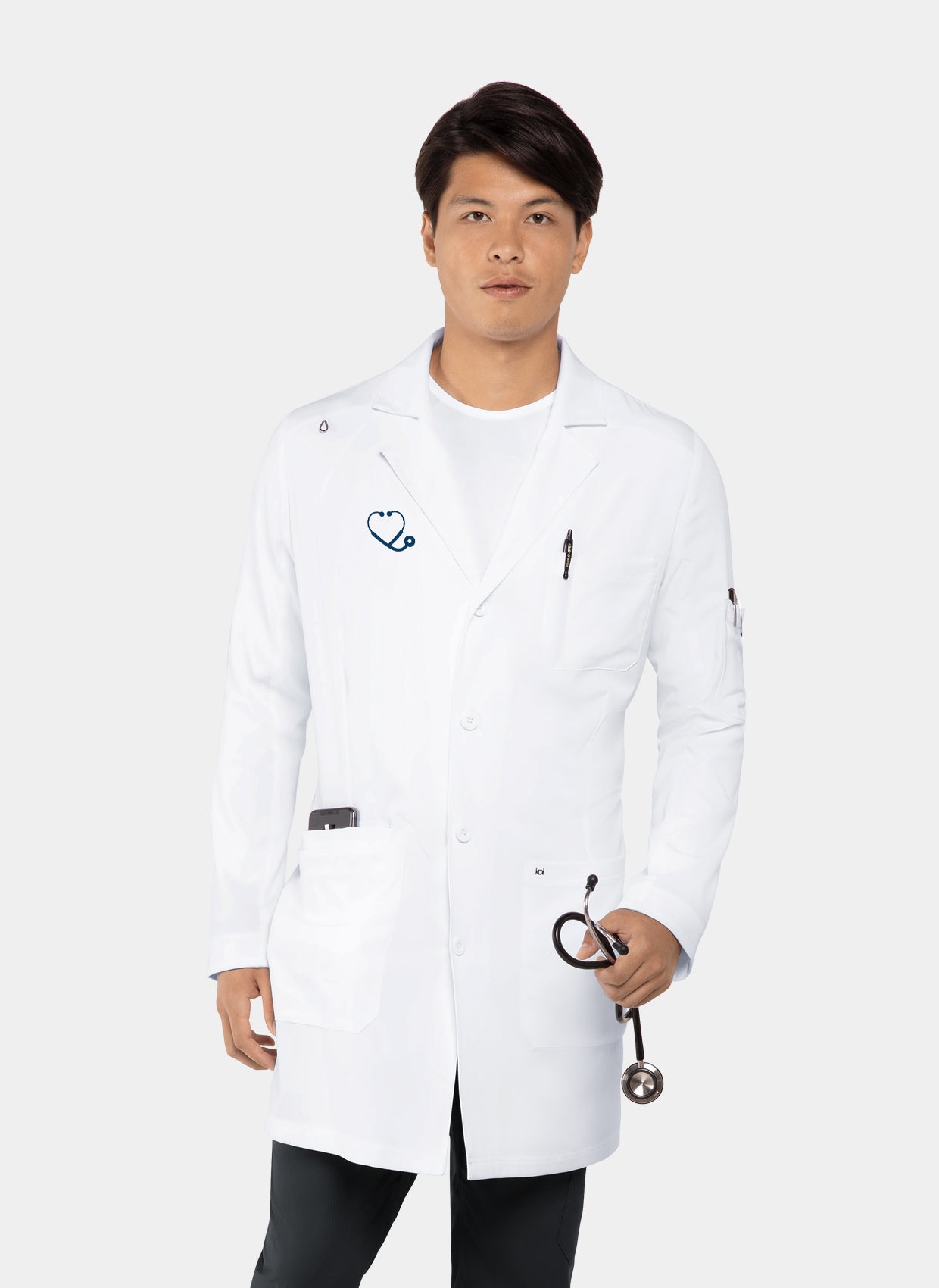 Koi Next Gen Men's Everyday Consultation Lab Coat-Embroidery