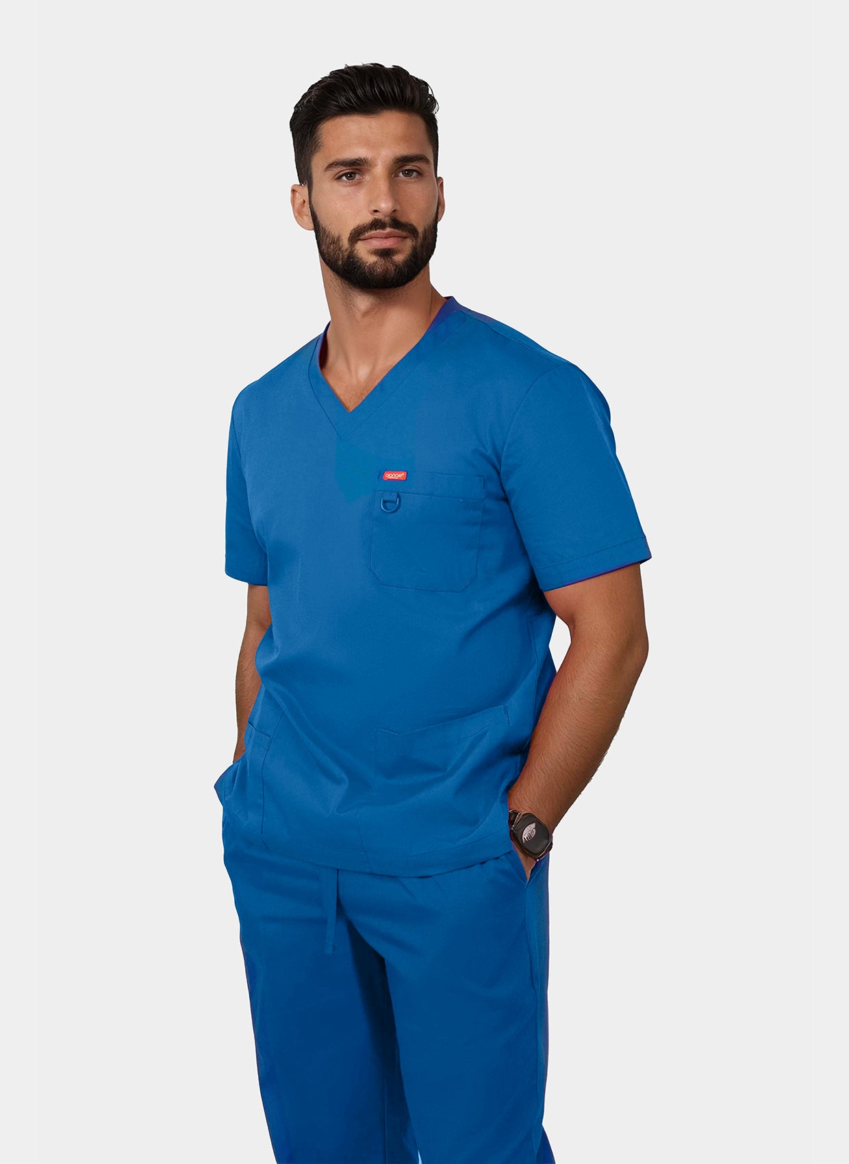 Orange Standard Balboa Scrub top Royal