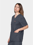 Orange Standard Balboa Scrub top Charcoal