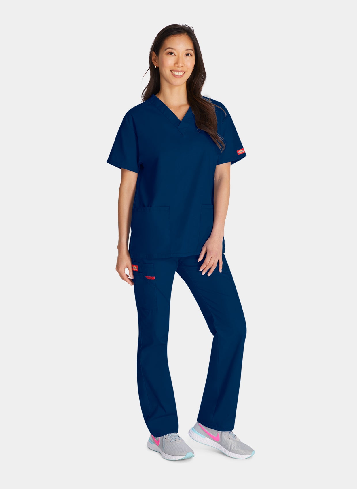 Dickies Signature Unisex Scrub Set - Navy