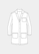 Prestige White Unisex Lab Coat