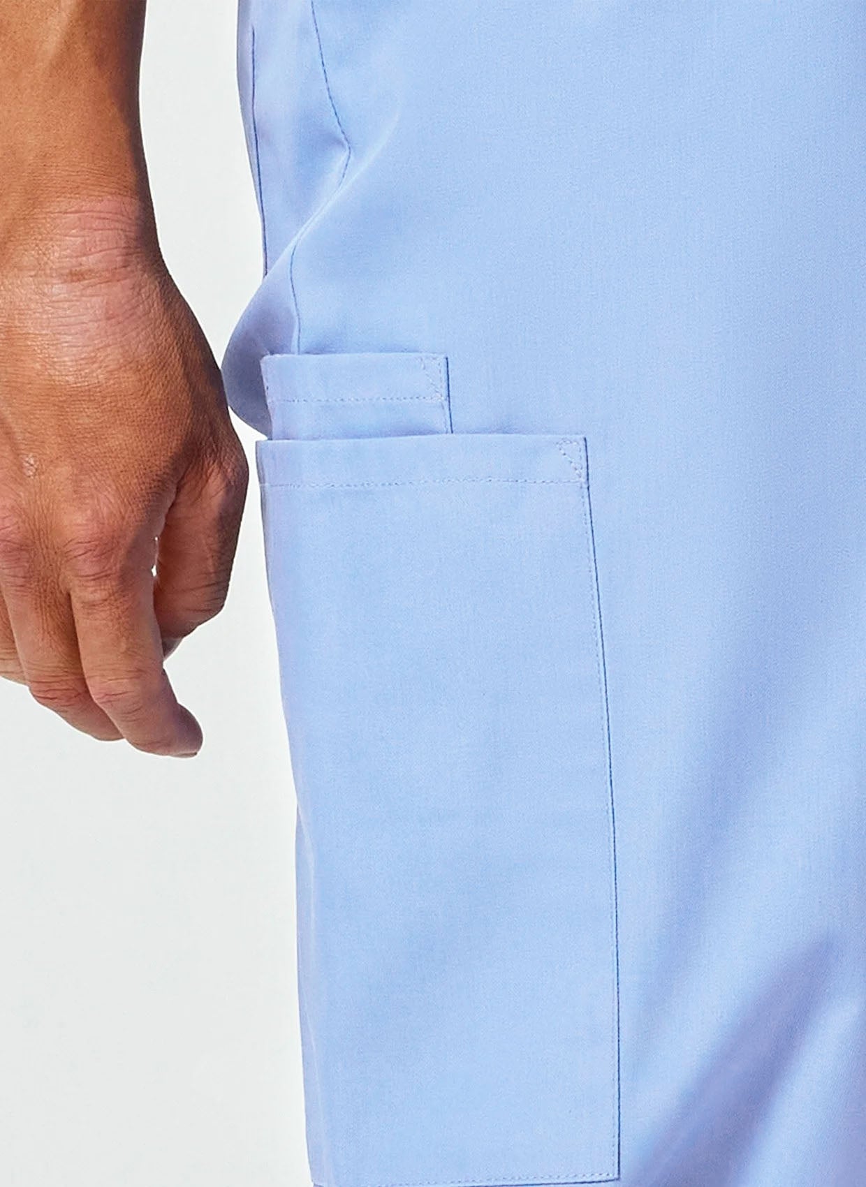 Cherokee Unisex Drawstring Scrub Trousers-Ceil