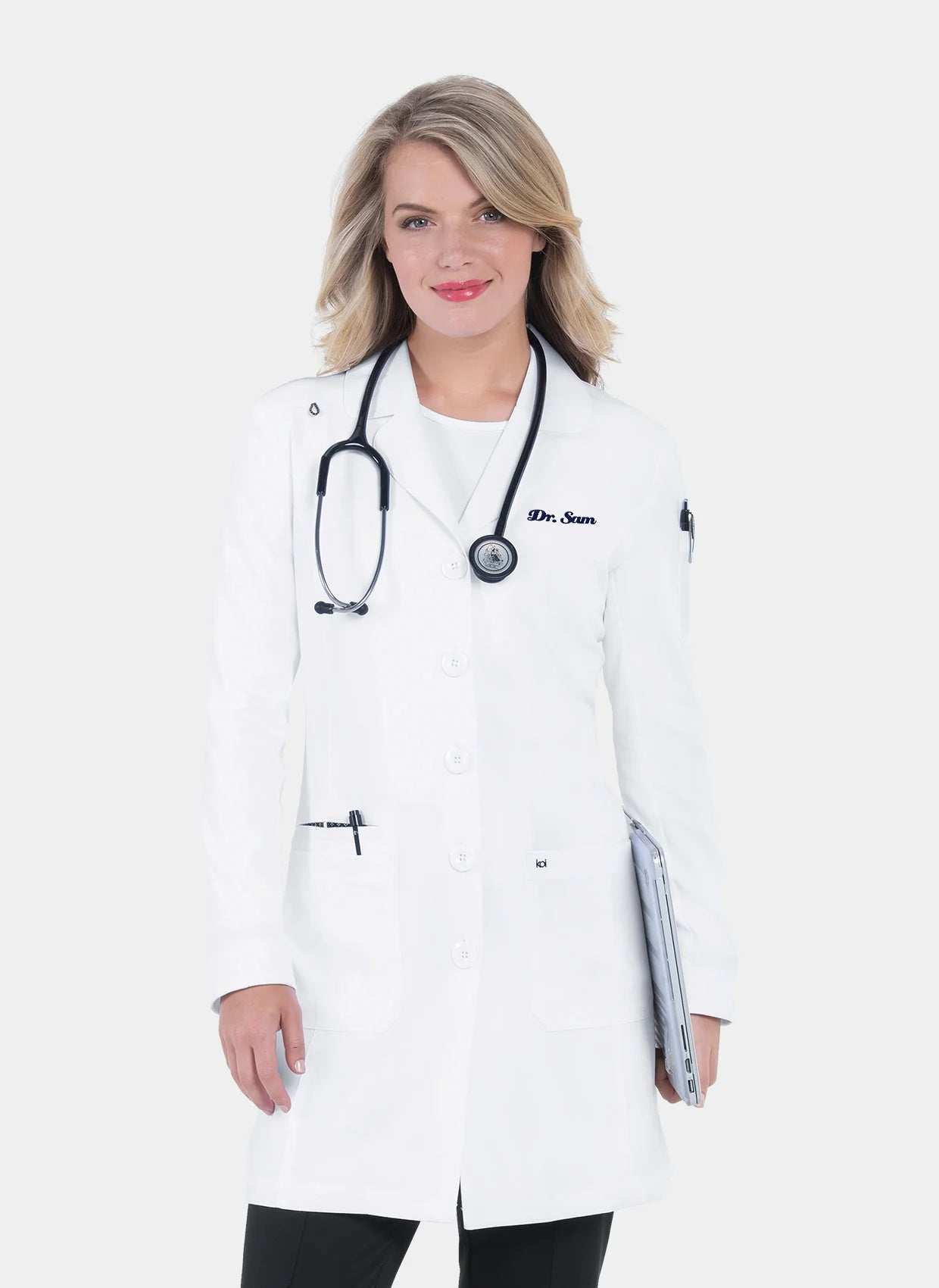 Koi Next Gen Women's Everyday Consultation Lab Coat-Embroidery
