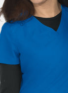  Koi Basics Becca Scrub Top - Royal