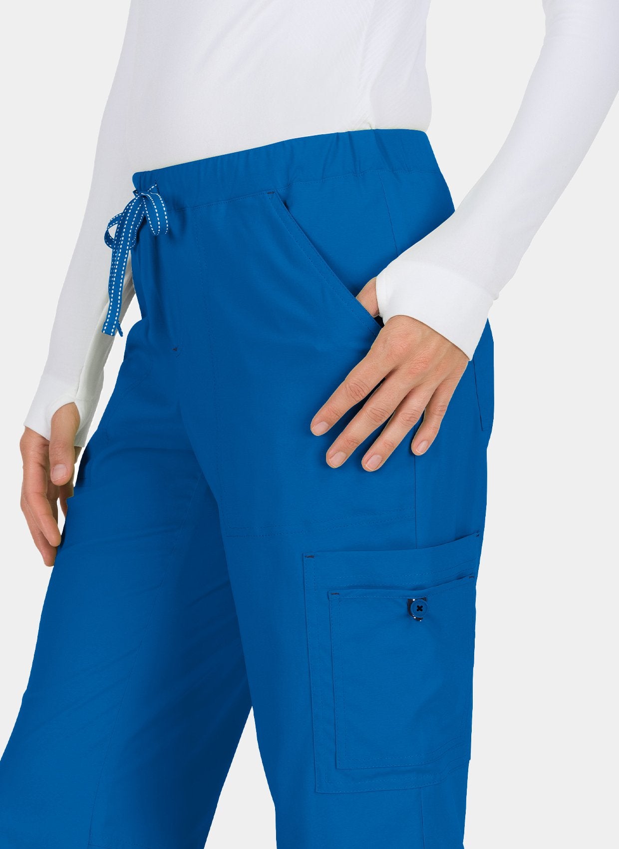 Koi Basics Holly Scrub Trousers - royal