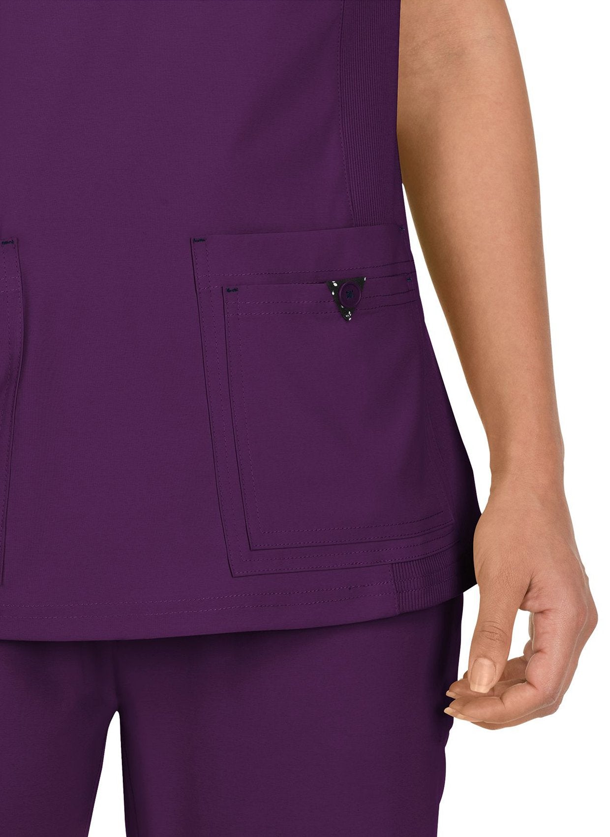 womens-koi-basics-katie-scrub-top-eggplant-4
