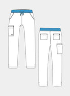 womens koi cureology atria scrub trousers sketch